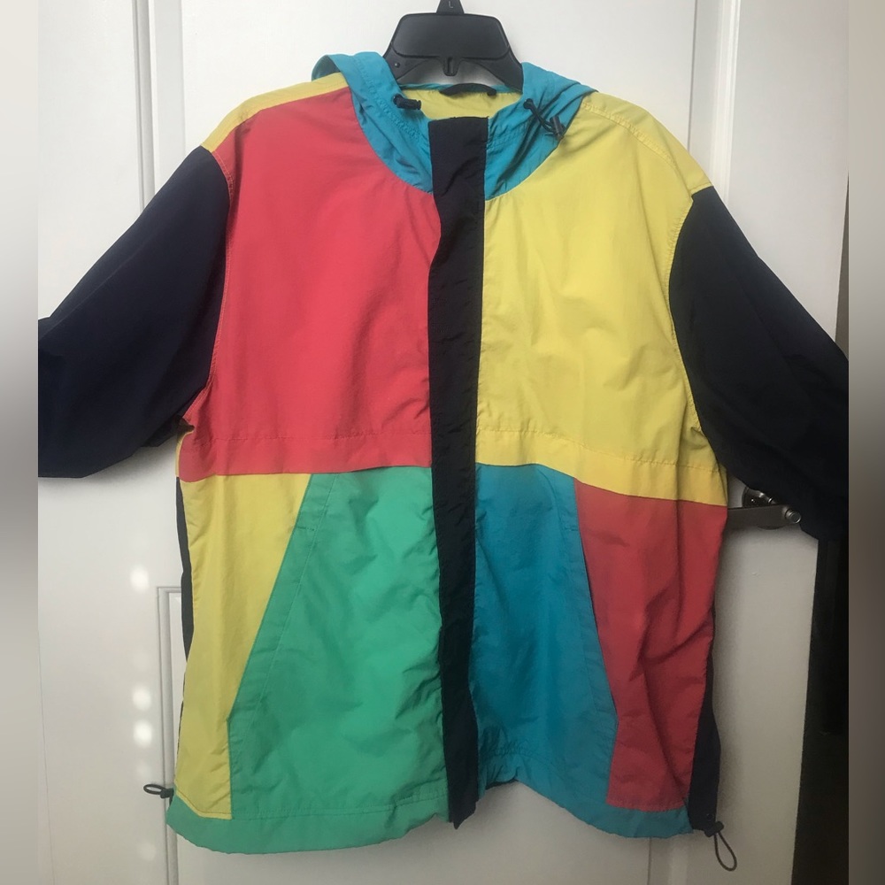 Club Room Color Blocked Utility Jacket